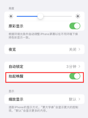 庆阳苹果授权维修站分享iPhone轻点无法唤醒怎么办