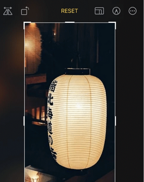 庆阳苹果手机维修店分享iOS17中一键式裁剪功能使用方法