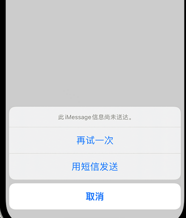 庆阳apple维修iPhone上无法正常发送iMessage信息