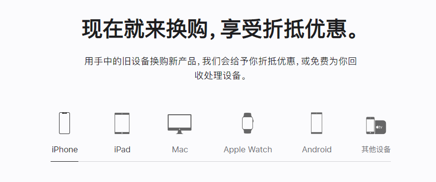 庆阳苹果手机维修分享iPhone以旧换新的去处 