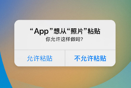 庆阳苹果手机维修分享iPhone 复制粘贴弹窗太烦人？终于可以在 iOS 16.1 中设置关闭了 