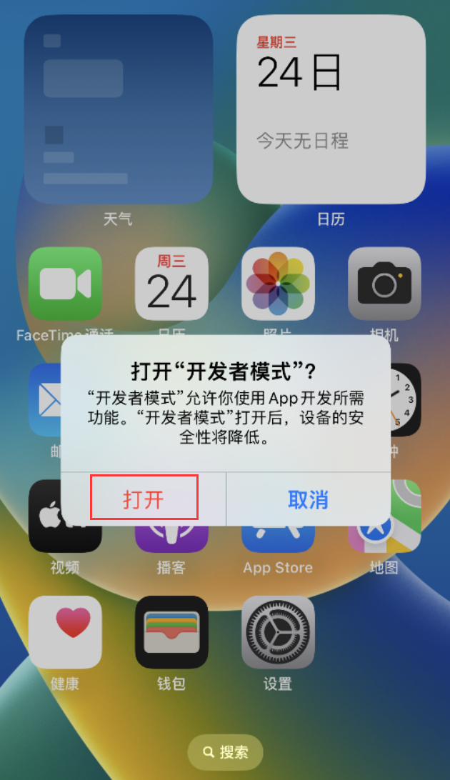 庆阳苹果手机维修分享如何打开开发者模式 
