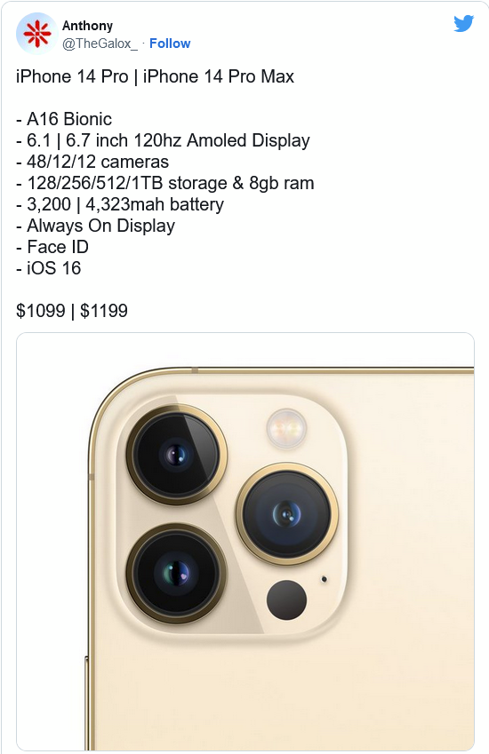 庆阳苹果14维修分享iPhone 14全系涨价 
