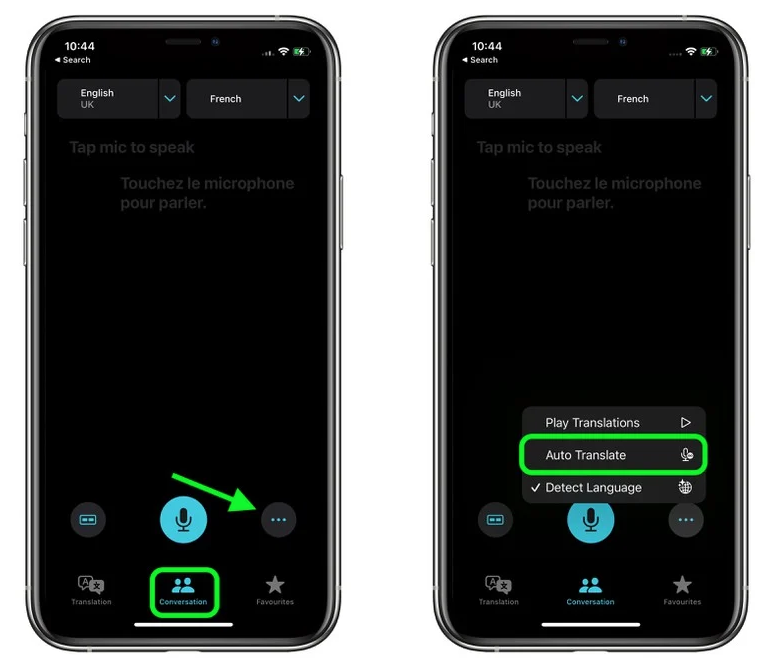 庆阳苹果手机维修分享iOS 15 “翻译” App 新改进 
