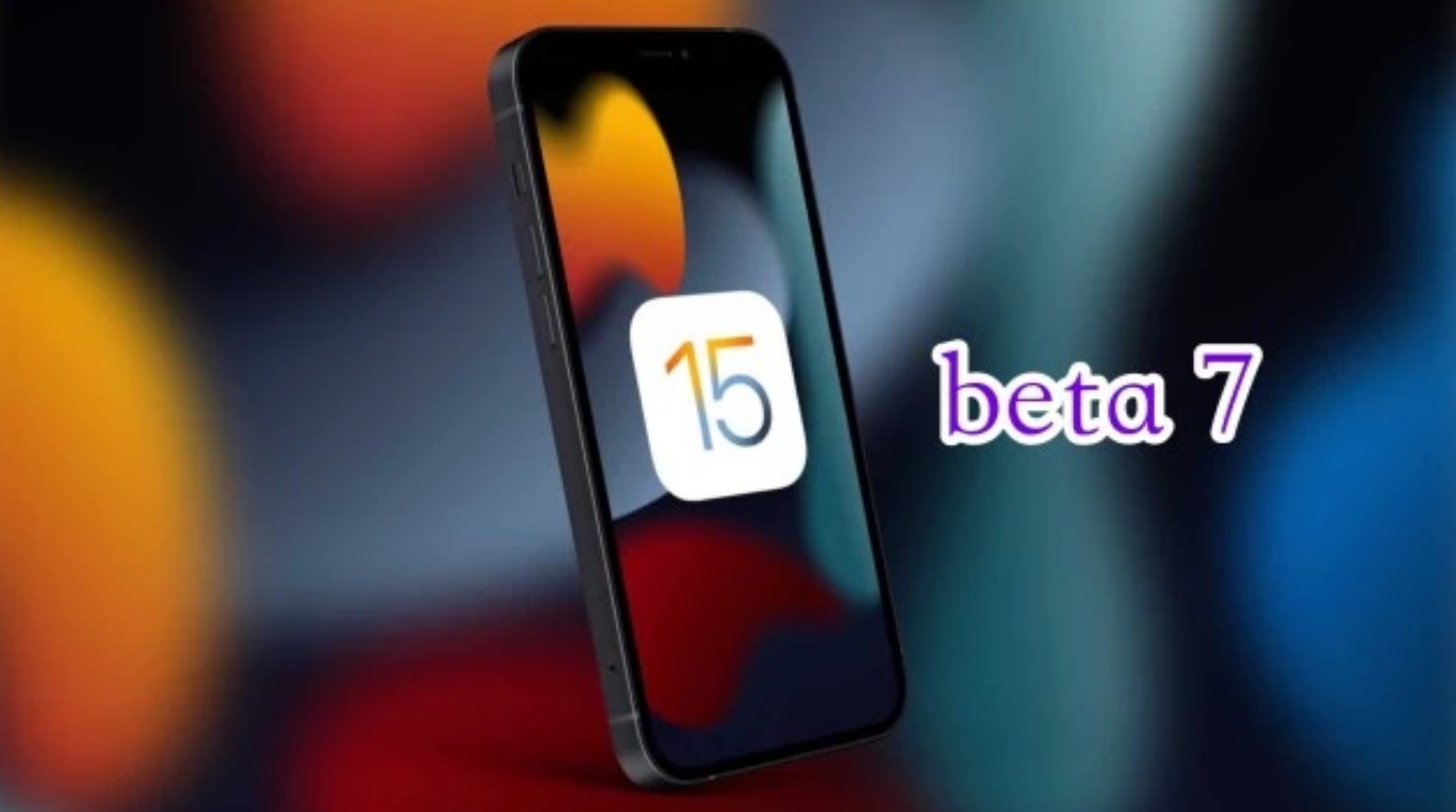 庆阳苹果手机维修分享iOS15 Beta7修复了哪些内容 