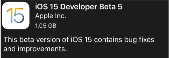 庆阳苹果手机维修分享如何升级到iOS15.0 beta5 
