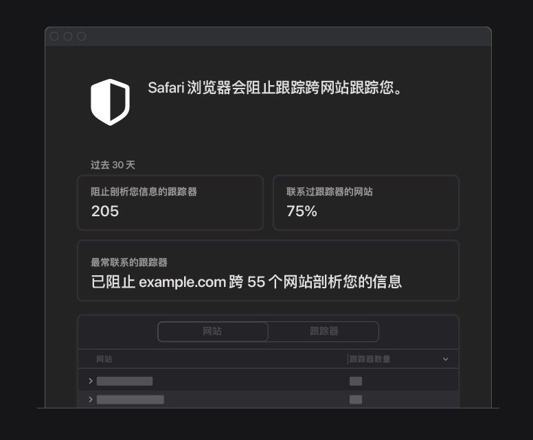 庆阳苹果手机维修分享如何在 Safari 浏览器中查看和打开隐私报告 